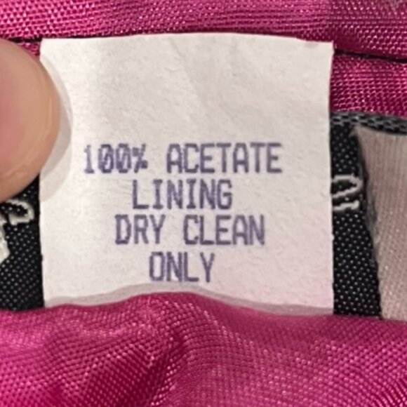 Bliss Zebra Print Skirt w/Pink bead Fringe Size 4 - Picture 7 of 9